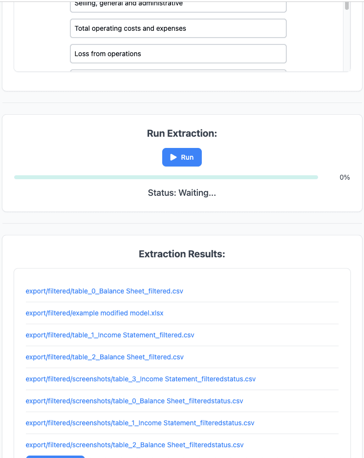 Wedbush User Interface